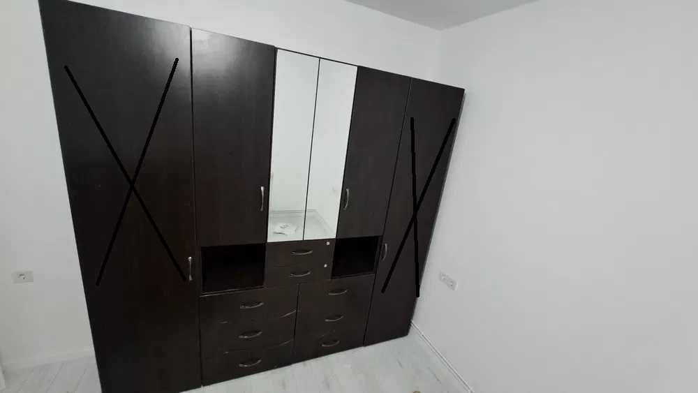 Mobila pat, masa, scaune, comoda, saltea