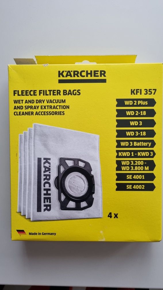 Saci de aspirator Karcher