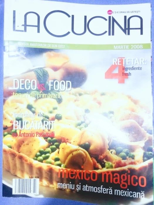 Diverse numere din revista bucate La Cucina
