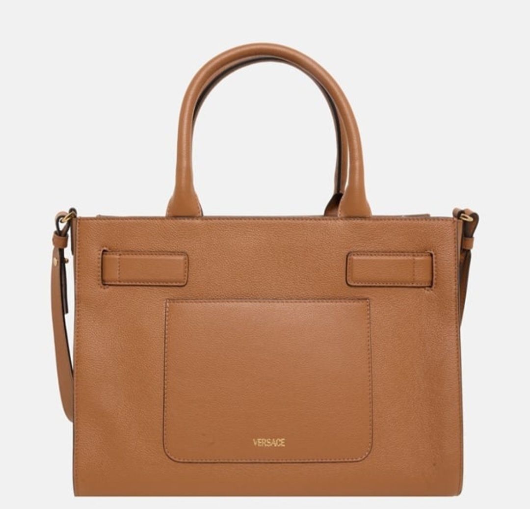 Оригинална дамска чанта Versace Medusa Tote bag 100% телешка кожа