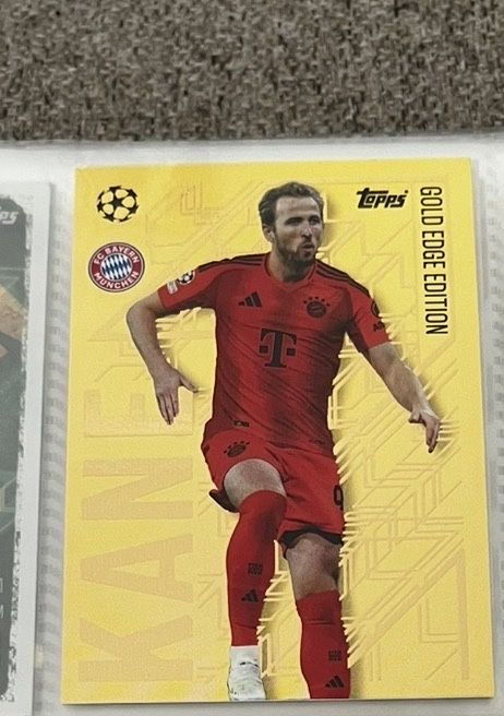 Harry Kane Gold Edge. Match Attax