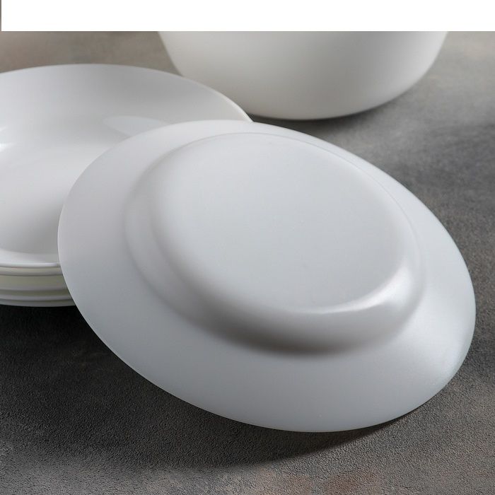 Набор белой посуды 19 предметов "Luminarc"