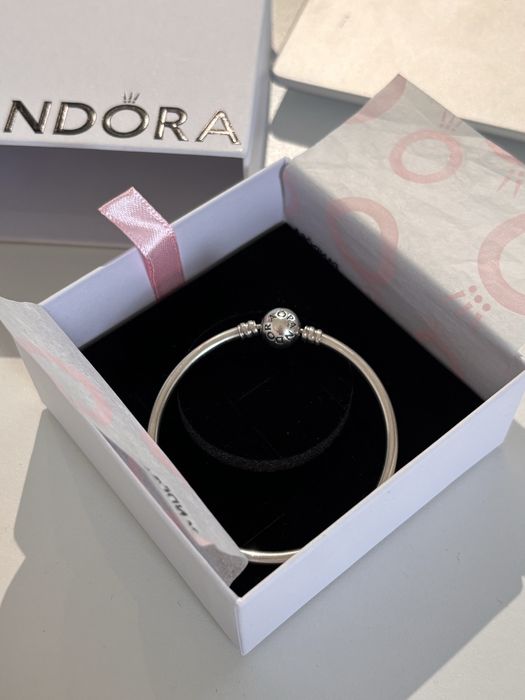 Bratara originala pandora 17 cu bon si cutie