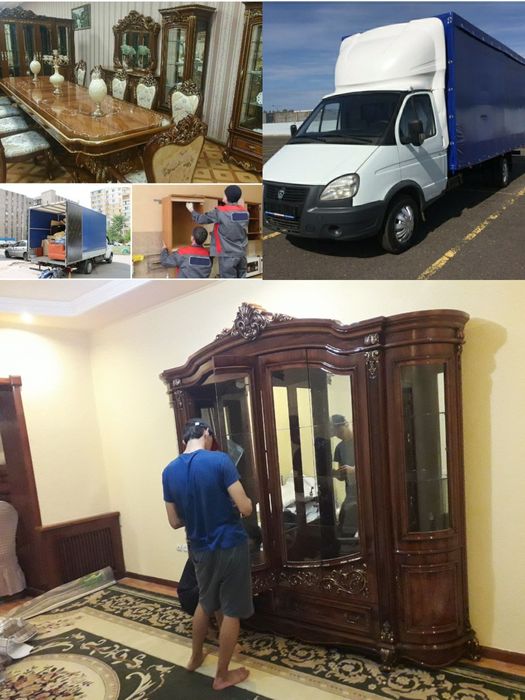 Разборка сборка мебели грузчики