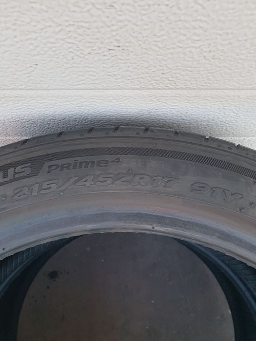 Летни гуми 2 броя HANKOOK Ventus Prime4 215 45 R17 дот 2123