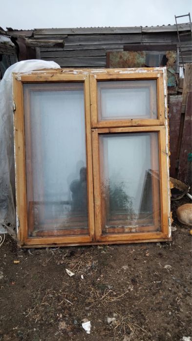 Продам деревянные окна 15000тг