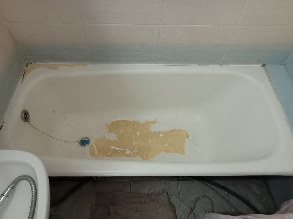 Реставрация ванны акрилом