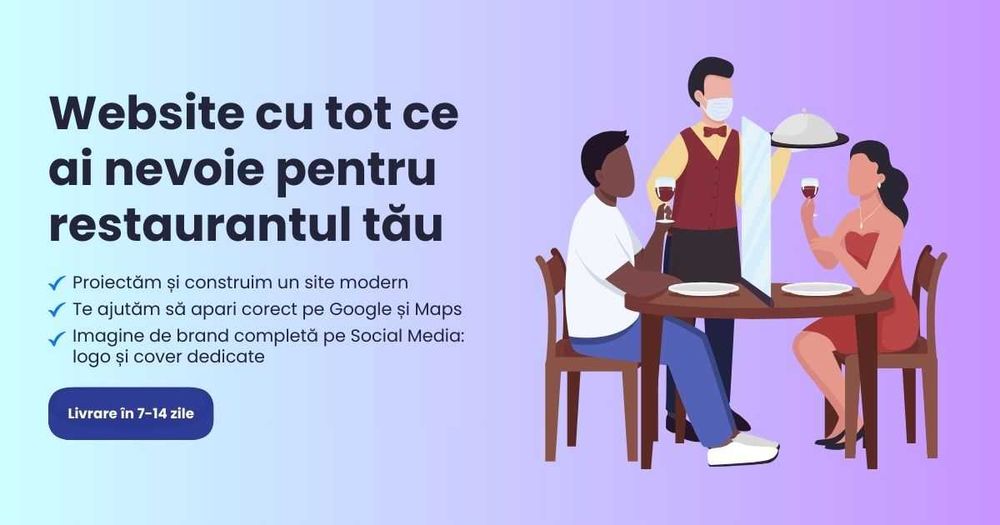 Website profesional pentru firma ta – WebBase