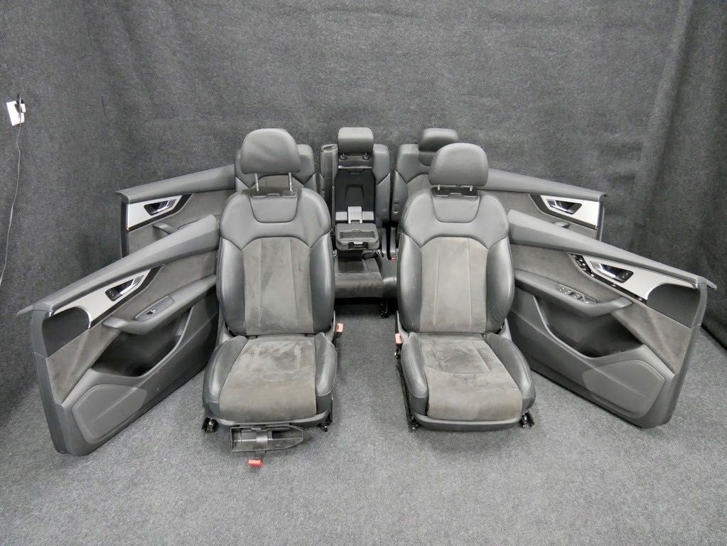 Interior complet Audi Q7 4M S Line Piele / Alcantara