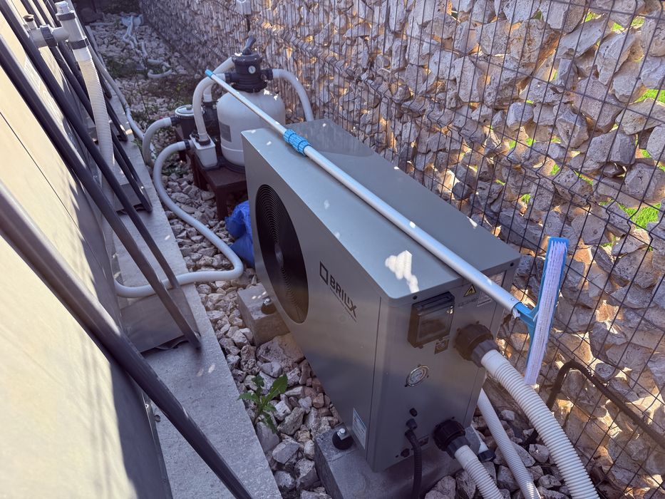 Piscina intex + Pompa incalzire 16kw