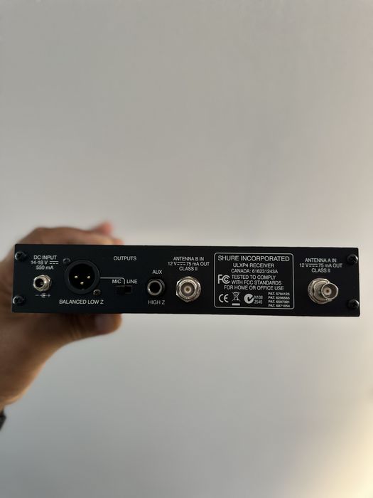 Shure ULX P4 M1 , ULX1 M1 bodypack Original SUA  662-698 MHz Wireless