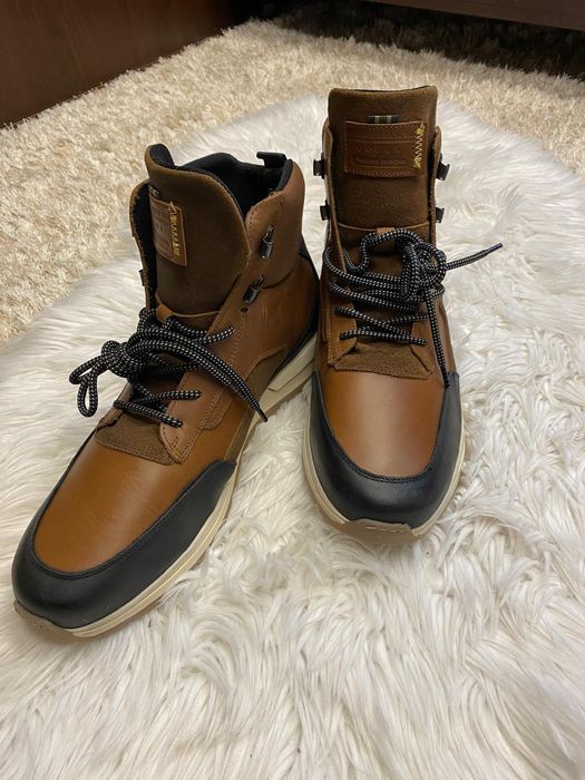 Pantofi casual înalți piele, măsura 46