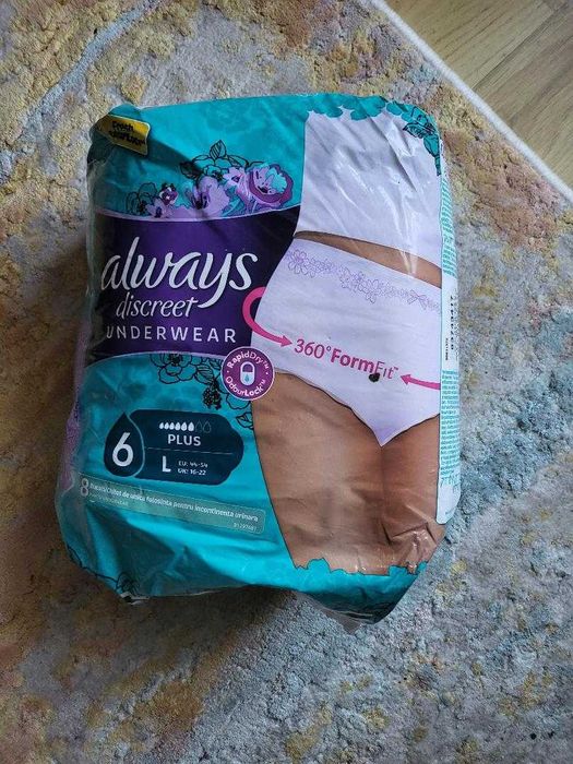 scutece incontinenta always marimea L adulti