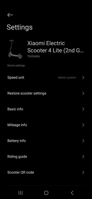 Trotineta electrica Xiaomi Electric Scooter 4 Lite, putere motor 300 W