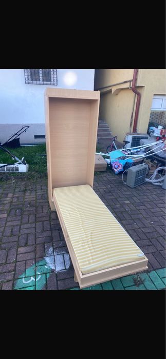 Patut copii , pat tip dulap gradinita