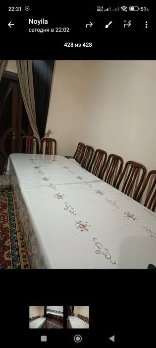 Стол ва стуллар сотиляпти