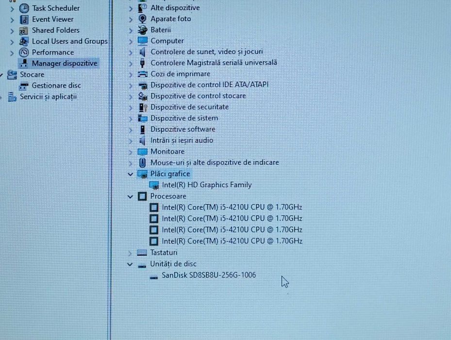 Laptop Lenovo Thinkpad T440S Core i5-4210U, 8GB ram, 256GB SSD