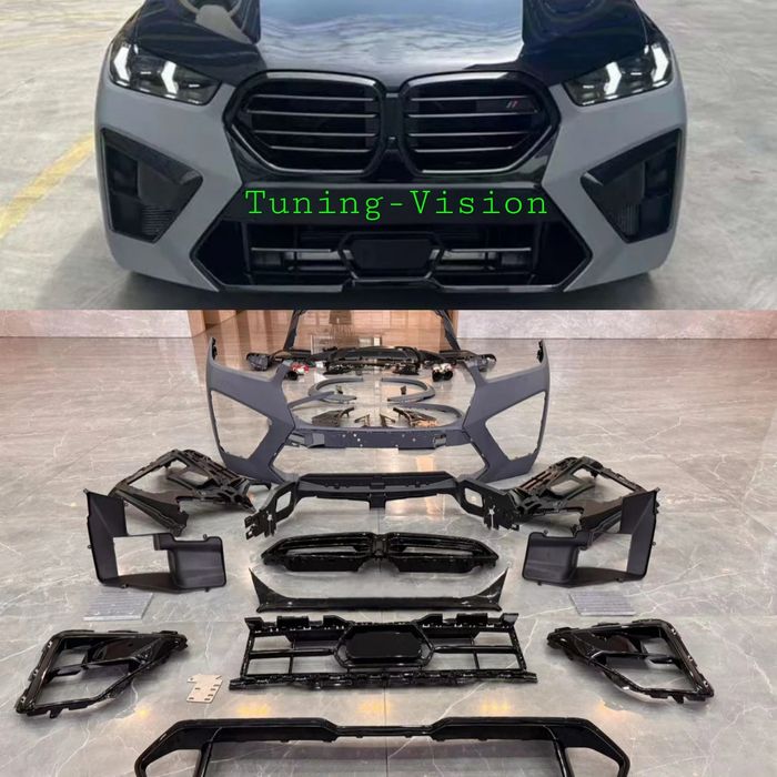 X6 G06 LCI F96 X6M пакет броня прагове накрайници раздувки фарове