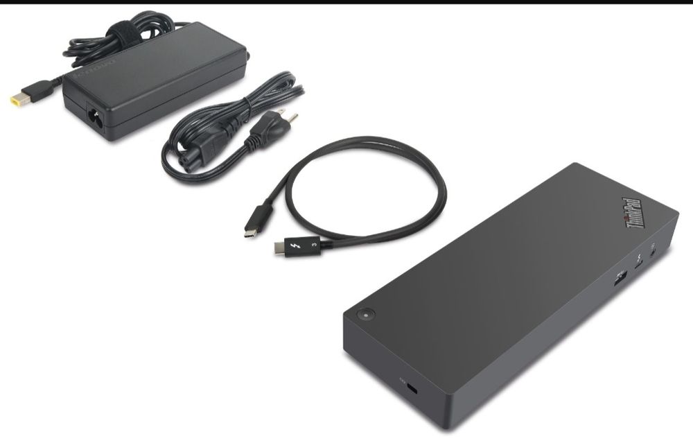 Док-станция Lenovo ThinkPad Thunderbolt 3 Dock Gen 2 и Kensington