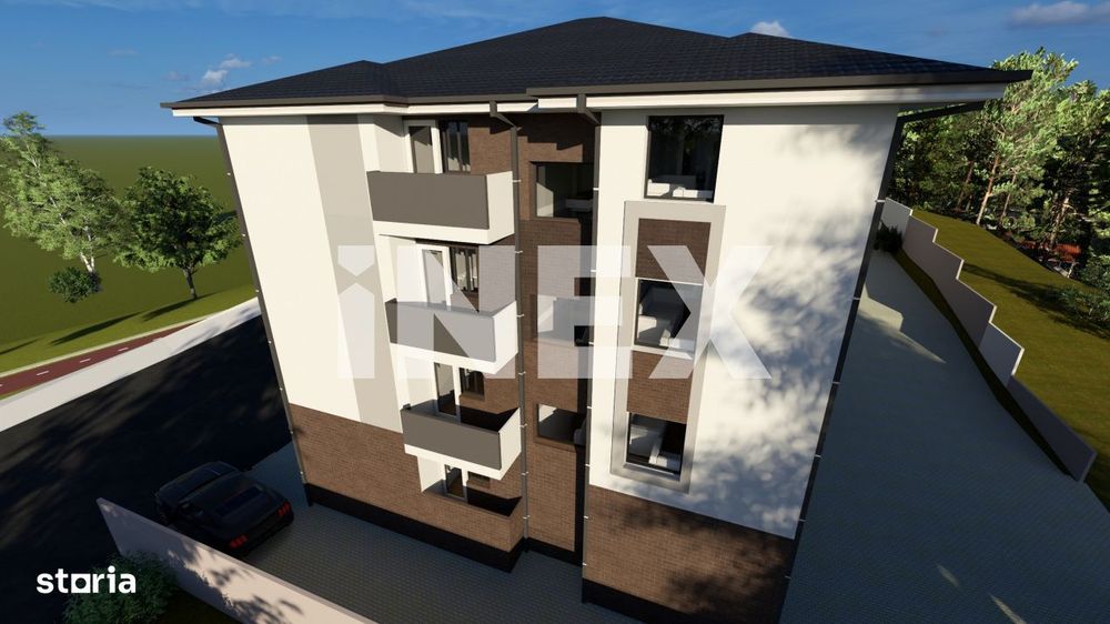 Apartament 3 camere, decomandat, confort 1 – bloc nou, finalizare 20