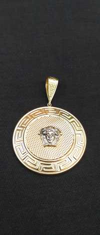 Medalion lant Aur 14K 8,70gr. NOU