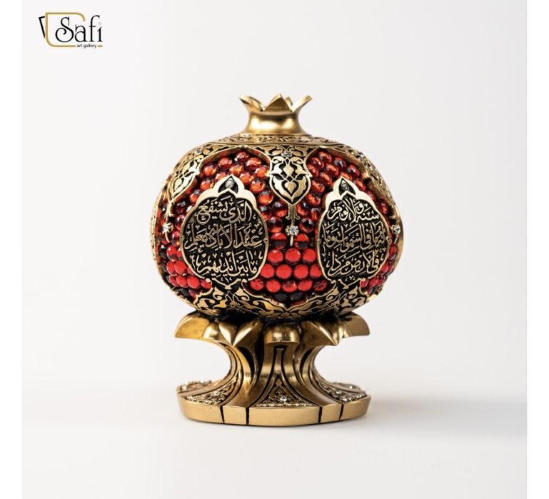 Safi статуэтка Гранат золото золотистый, Safi “Гранат” статуэткасы