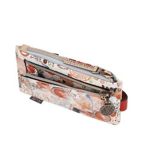 Anekke оригинално дамско цветно портмоне