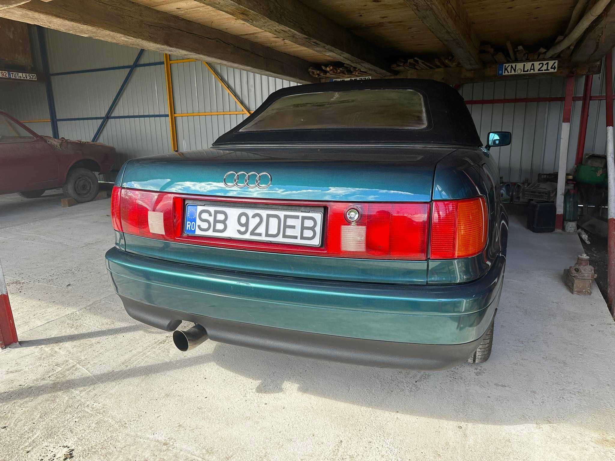 Audi 80 Cabrio 2.3E NG 1992 mașină istorică