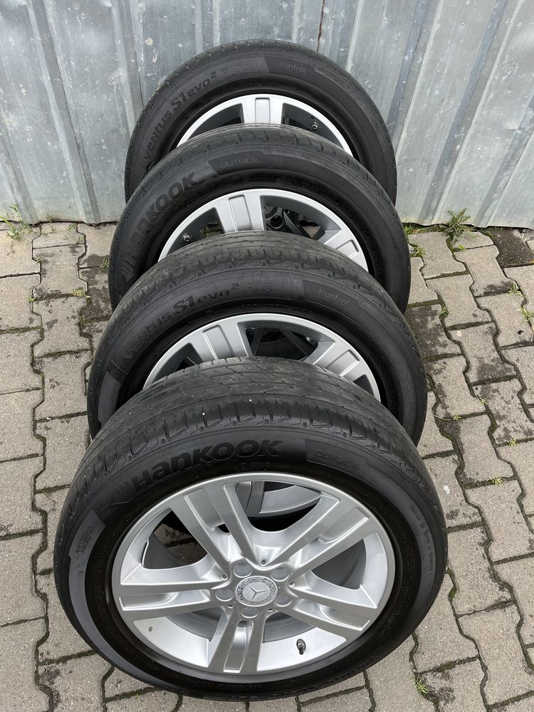 Jante aliaj 5x112mm, anvelope 235/55 R18, Mercedes GLK, GLA, GLB, S