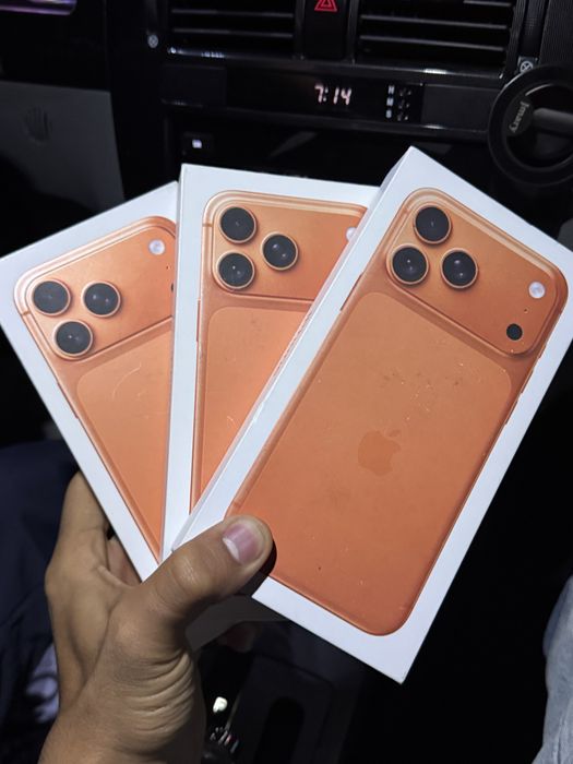 iPhone 17 Pro Max Cosmic Orange