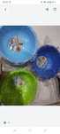 Set 9 bolur noi i din plastic subtire