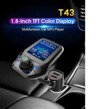 Bluetooth hands-free car kit FM- T43