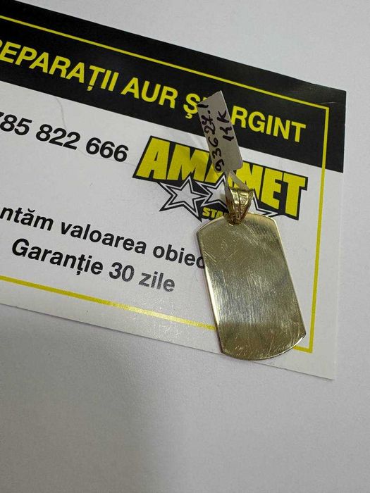 Pandant Tablita Aur 14K (ctg)staramanet