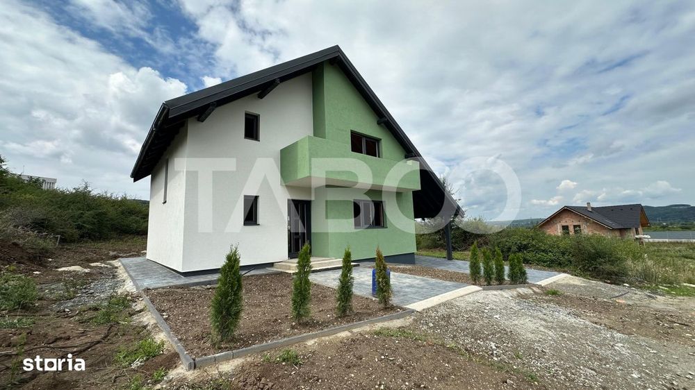 Casa individuala 127 mpu 5 camere curte 500 mp de vanzare Selimbar