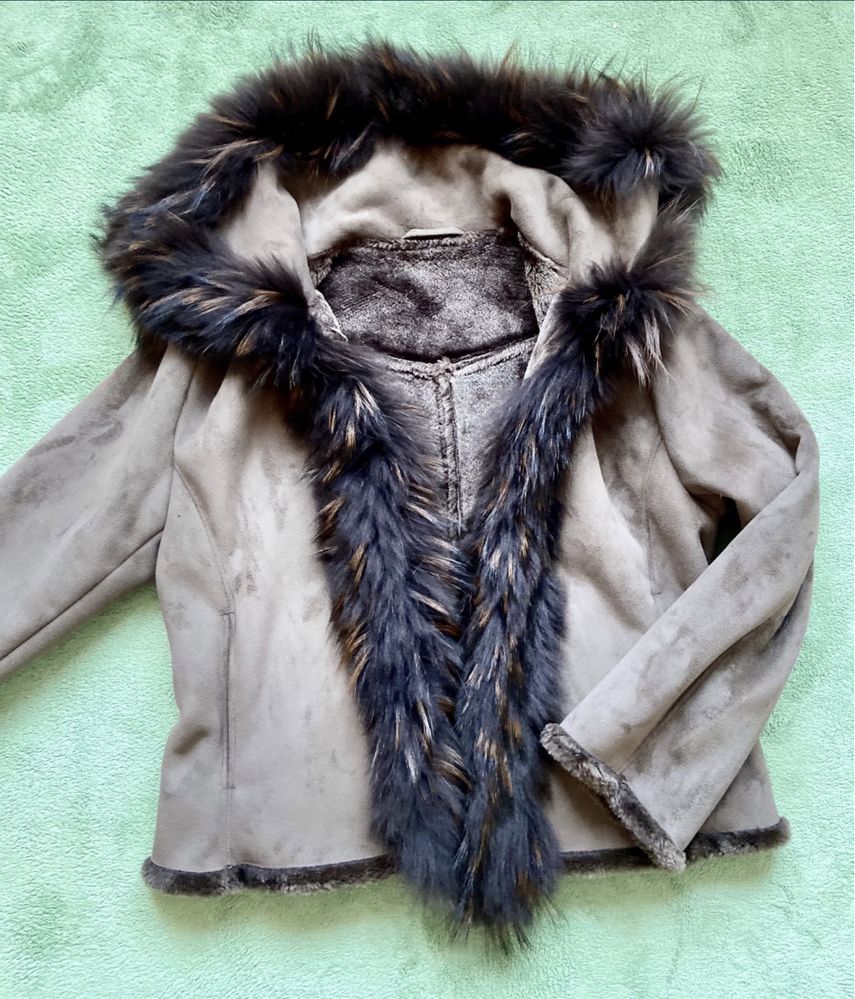 OPD Дамско палто с Естествен Пух