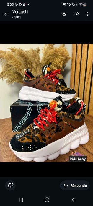 Adidasi Versace Chain Reaction