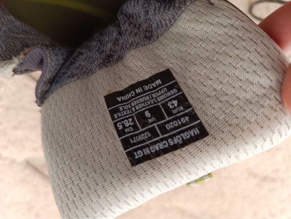 Haglofs Crag Hi Gore-Tex оригинални туристически боти