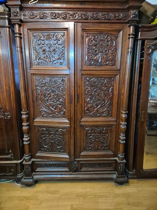 Sifonier frantuzesc Ludovic al XVI-lea cu oglingi bizotate