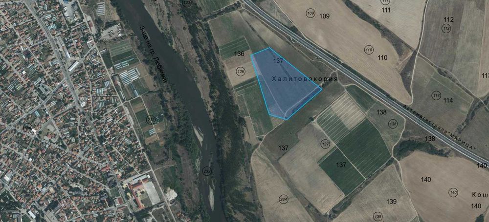 Голям парцел обл. Хасково, с. Георги Добрево, м. „Халитова кория“