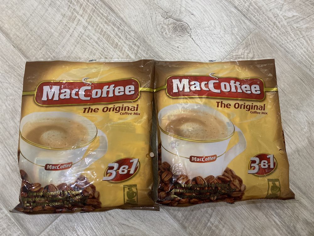 Продам кофе в упаковке 25 штук 3в1 Маккофе