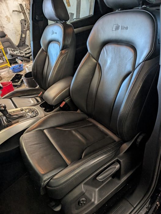 Scaune interior full piele s line audi q5 2014