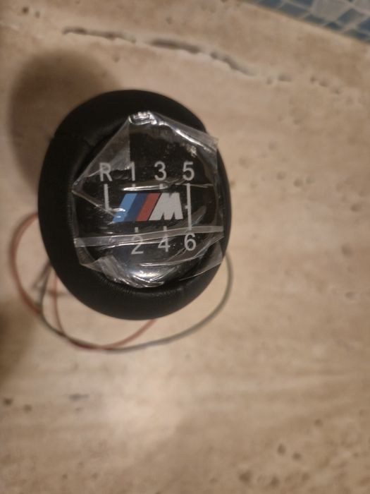 Nuca piele schimbator bmw m iluminata