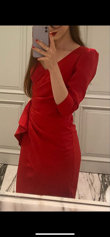 Rochie ocazie roșie, marimea XS
