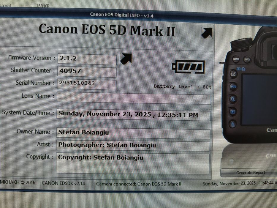 Canon EOS 5D Mk II