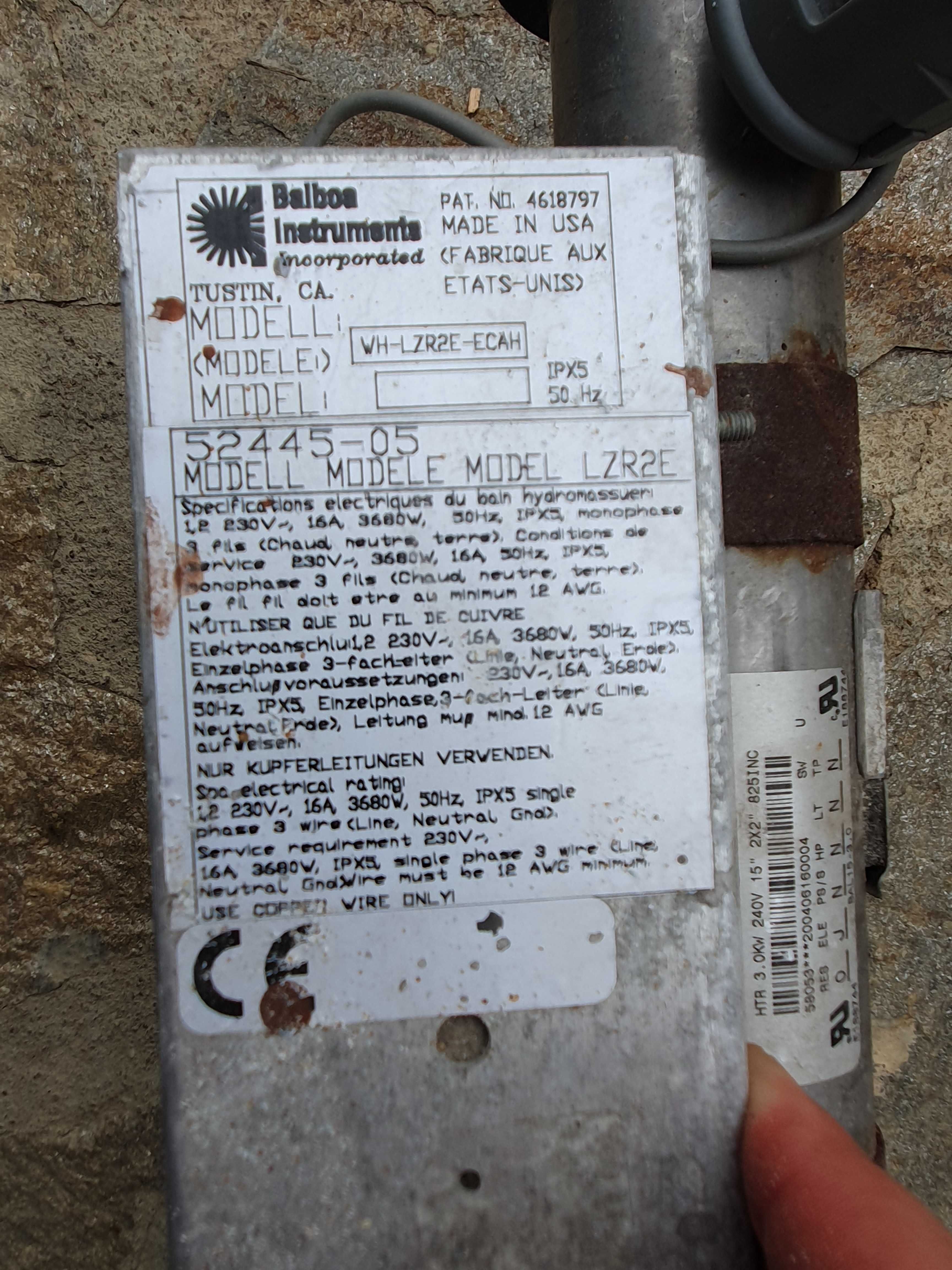 Електроника и дисплей на Balboa за джакузи