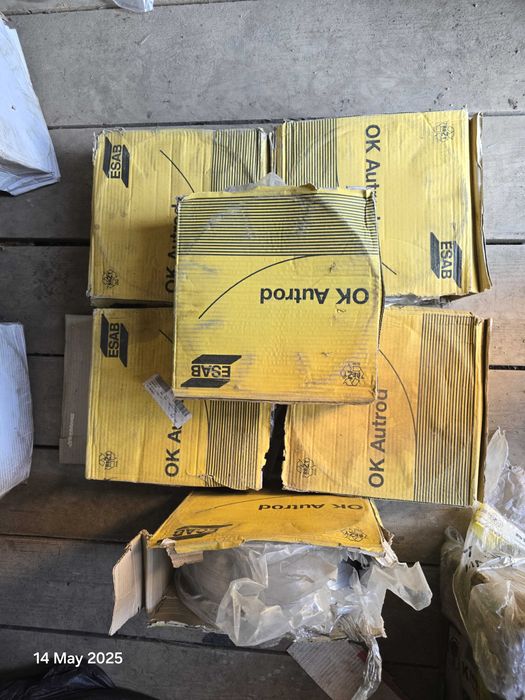 Sarma sudura aluminiu ESAB Autrod 18.04 & 18.15, grosime 1.2 mm