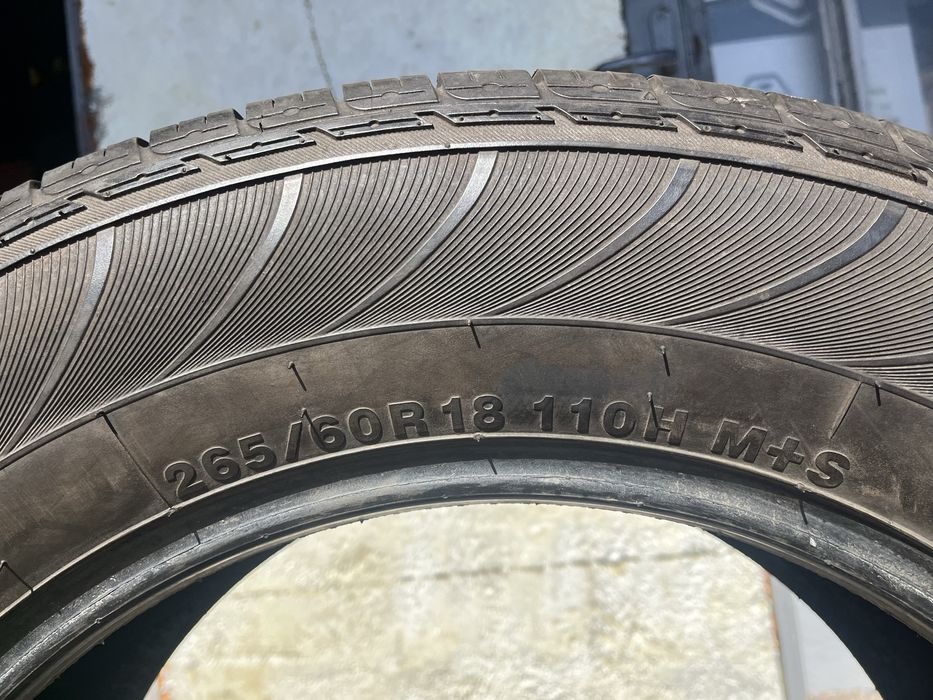 4 бр. гуми за джип 265/60/18 Kumho 5,5 mm DIT 0416