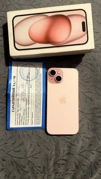 iPhone 15 128GB pink