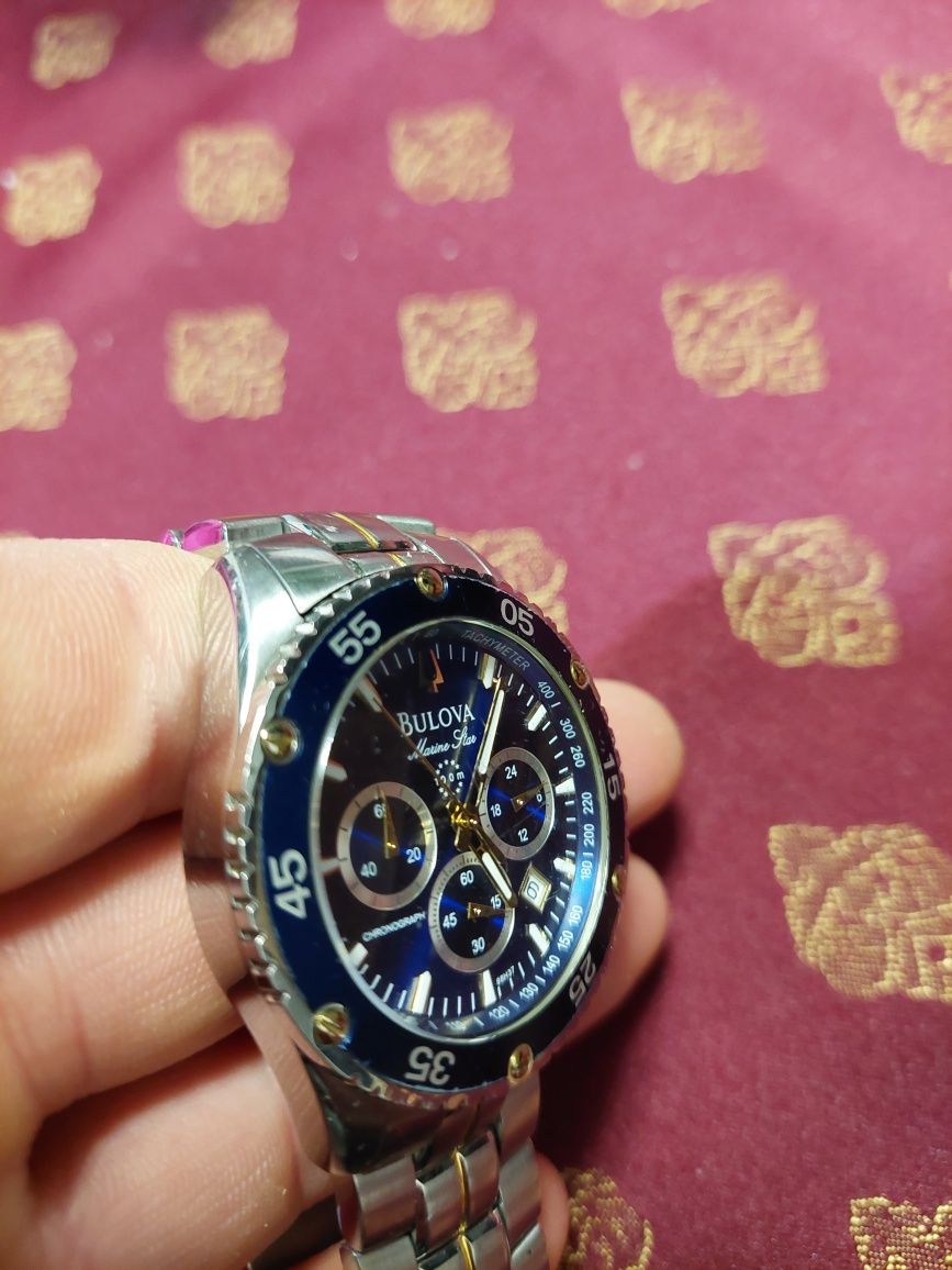 Ceas bulova marine star cronograf