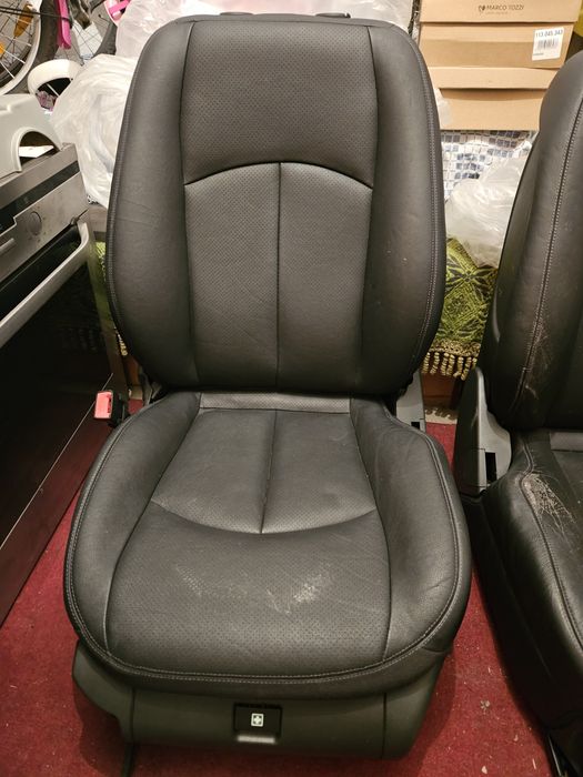 Кожен салон с подгрев за Mercedes W211
